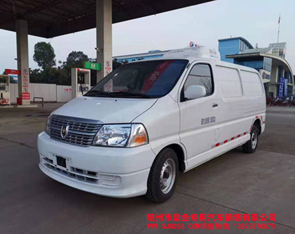 金杯會運國六面包冷藏車