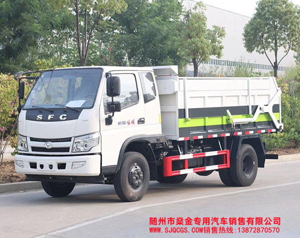 國六時風 8-10方對接垃圾車