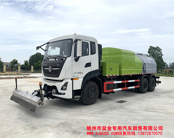 東風天龍高壓路面清洗車