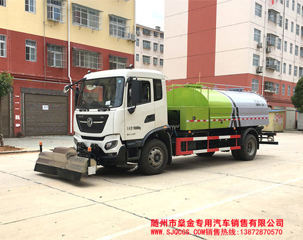 東風天錦高壓路面清洗車