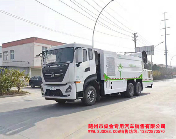 國六東風天龍 16噸（方罐）抑塵車