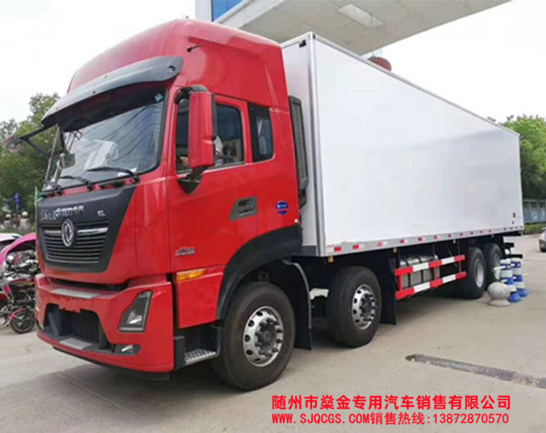 東風天龍KL9.6國六冷藏車廠家