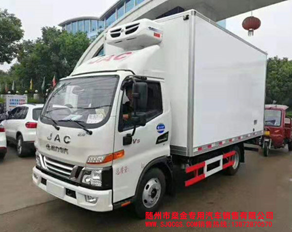 江淮國六4.2米冷藏車